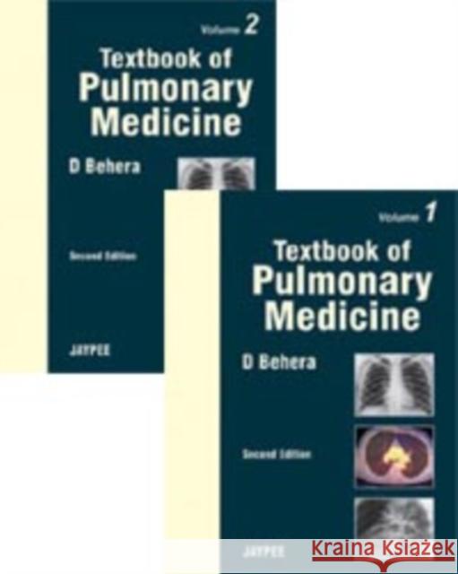 Textbook of Pulmonary Medicine D. Behera   9788184487497 Jaypee Brothers Medical Publishers - książka