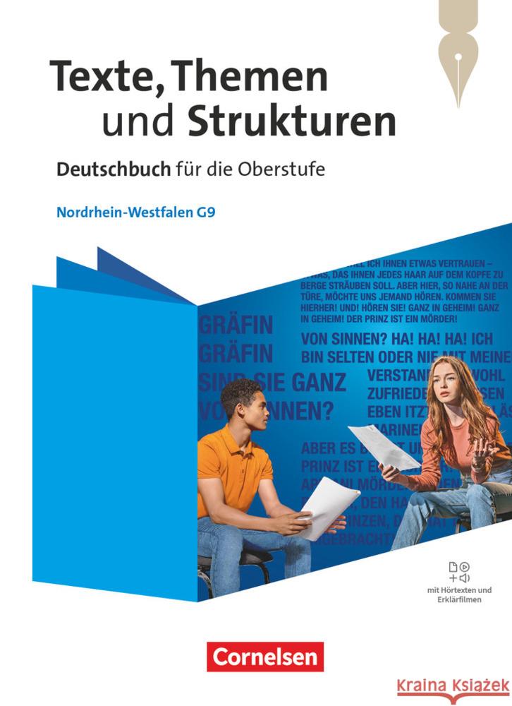 Texte, Themen und Strukturen - Nordrhein-Westfalen 2024 Joist, Alexander, Thönneßen-Fischer, Angelika, Schneider, Frank 9783060610334 Cornelsen Verlag - książka