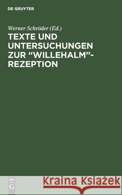 Texte Und Untersuchungen Zur 