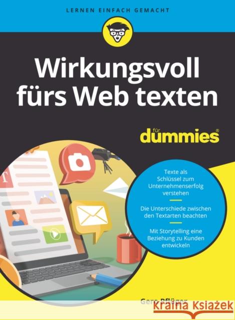 Texten Fürs Web Für Dummies Pfluger, Gero 9783527719280 Wiley - książka