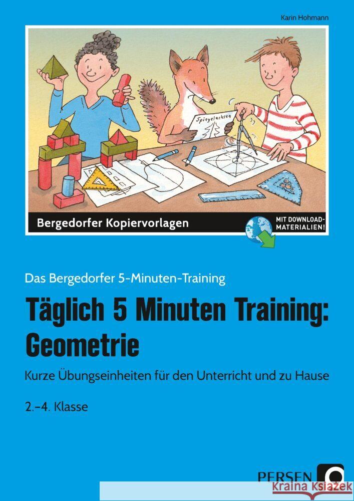 Täglich 5 Minuten Training: Geometrie Hohmann, Karin 9783403207276 Persen Verlag in der AAP Lehrerwelt - książka