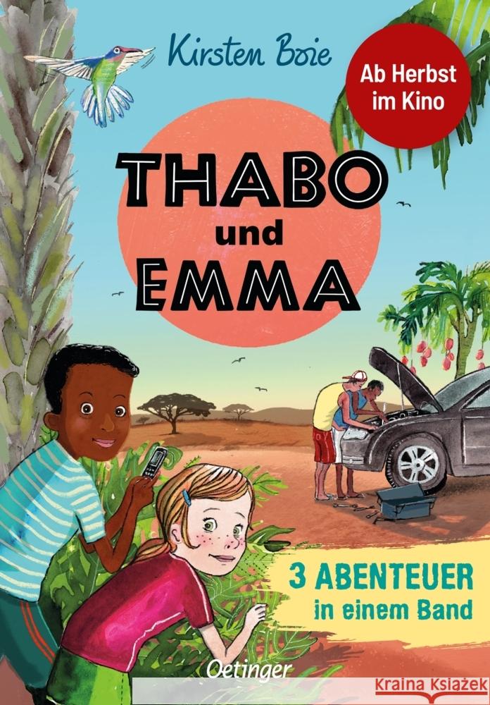 Thabo und Emma. 3 Abenteuer in einem Band Boie, Kirsten 9783751202374 Oetinger - książka