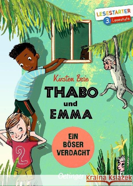 Thabo und Emma - Ein böser Verdacht : 3. Lesestufe Boie, Kirsten 9783789110689 Oetinger - książka