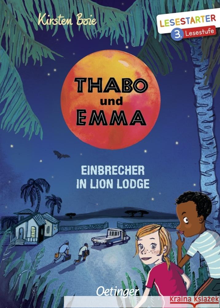 Thabo und Emma - Einbrecher in Lion Lodge : 3. Lesestufe Boie, Kirsten 9783789110696 Oetinger - książka