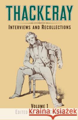 Thackeray: Volume 1: Interviews and Recollections Collins, Phillip 9781349170098 Palgrave MacMillan - książka