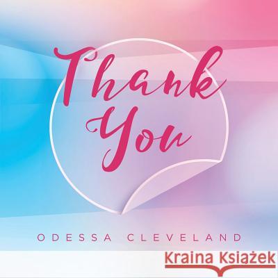 Thank You Odessa Cleveland 9781635249262 Litfire Publishing, LLC - książka