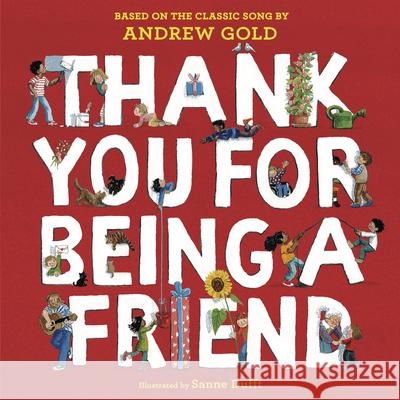 Thank You for Being a Friend Andrew Gold Sanne Dufft 9780593903094 Random House Books for Young Readers - książka