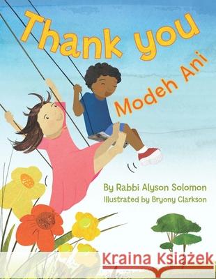 Thank You: Modeh Ani Solomon, Alyson 9781681155692 Apples & Honey Press - książka