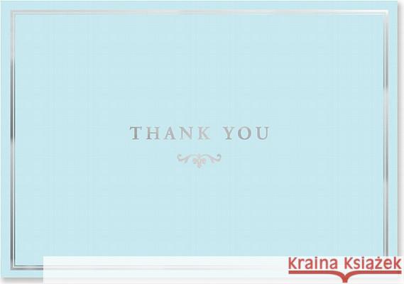 Thank You Notes Blue Elegance Inc Peter Pauper Press 9781593590888 Peter Pauper Press Inc,US - książka