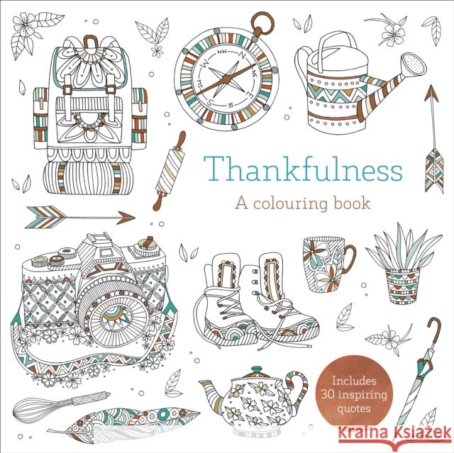 Thankfulness A Colouring Book  9780281077366  - książka