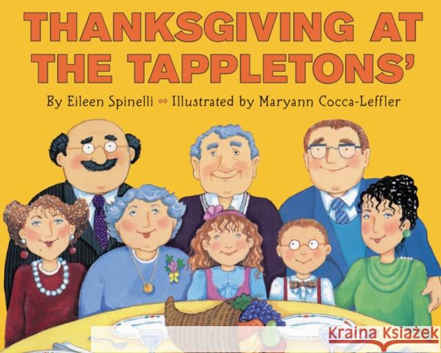 Thanksgiving at the Tappletons' Eileen Spinelli Maryann Cocca-Leffler 9780062363978 HarperCollins - książka