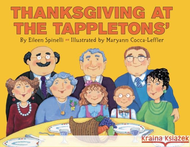 Thanksgiving at the Tappletons' Eileen Spinelli Maryann Cocca-Leffler 9780062363985 HarperCollins - książka