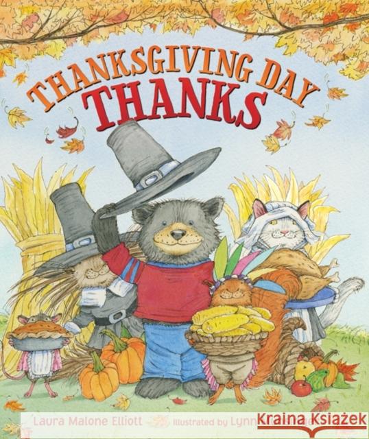 Thanksgiving Day Thanks Laura Elliott Lynn Munsinger 9780060002367 Katherine Tegen Books - książka