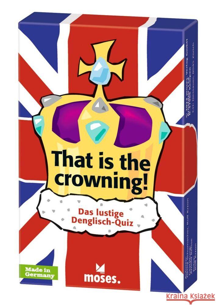 That is the crowning! Schumacher, Georg 4033477906137 moses. Verlag - książka