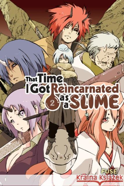 That Time I Got Reincarnated as a Slime, Vol. 2 (Light Novel) Fuse                                     Mitz Vah 9781975301118 Yen on - książka