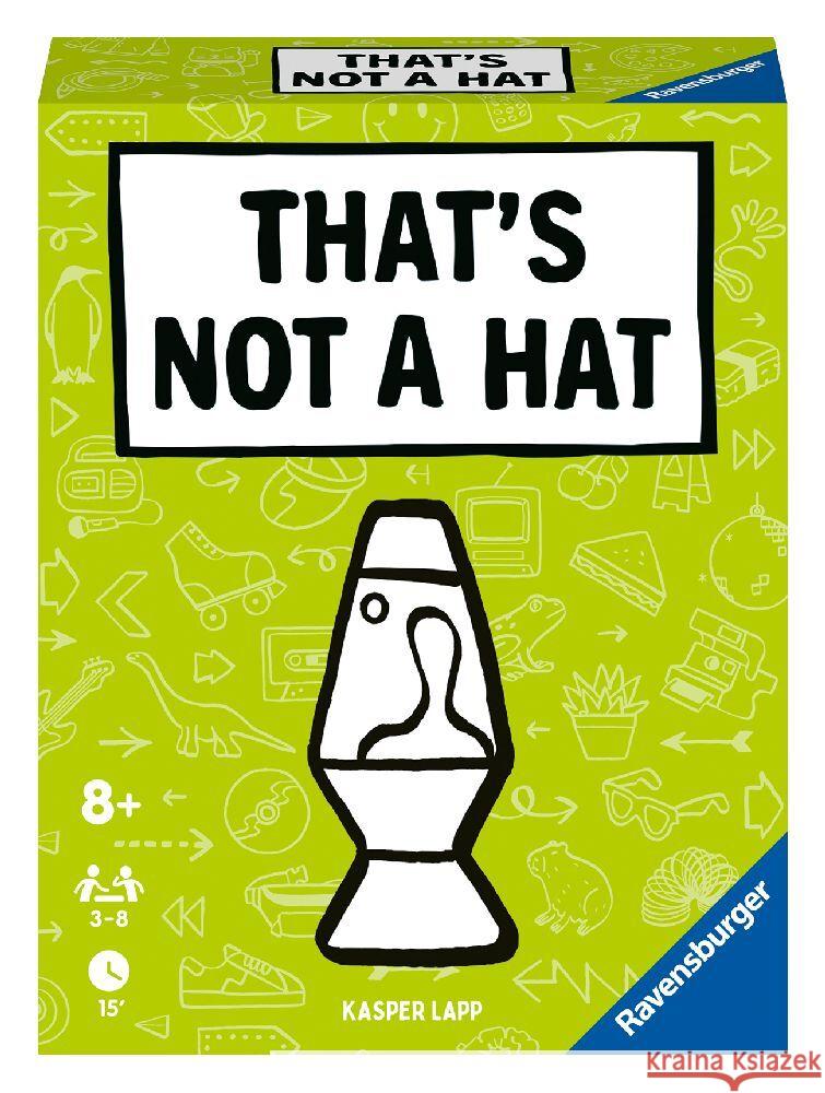 That's not a hat - Pop Culture Lapp, Kasper 4005556225897 Ravensburger Verlag - książka