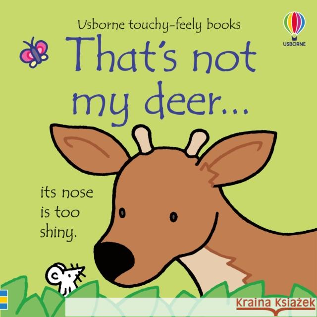 That's not my deer... Fiona Watt 9781474997614 Usborne Publishing Ltd - książka