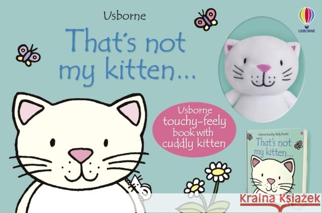 That's not my kitten... book and toy Fiona Watt 9781803708164 Usborne Publishing Ltd - książka