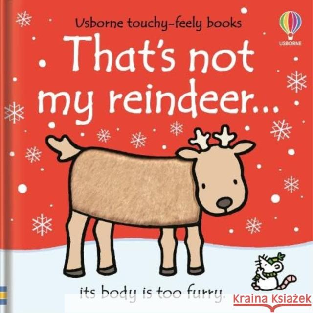 That's not my reindeer. Fiona Watt 9781805076476 Usborne Publishing Ltd - książka