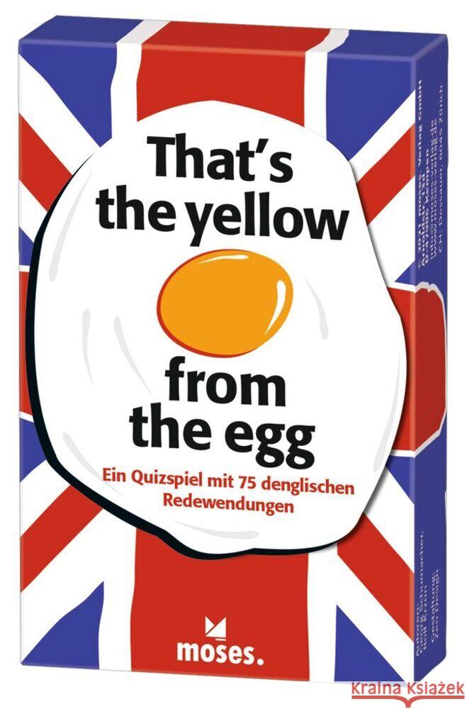 That's the yellow from the egg (Spiel) Schumacher, Georg 4033477903860 moses. Verlag - książka