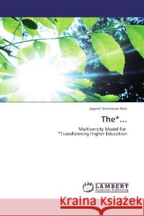 The ... Ravi, Jayanti Srinivasan 9783847315001 LAP Lambert Academic Publishing - książka