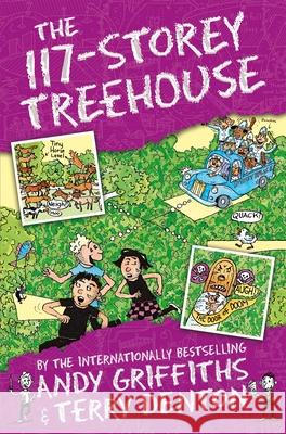 The 117-Storey Treehouse Griffiths, Andy 9781509885275 Pan Macmillan - książka