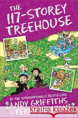 The 117-Storey Treehouse Andy Griffiths, Terry Denton 9781529061390 Pan Macmillan - książka