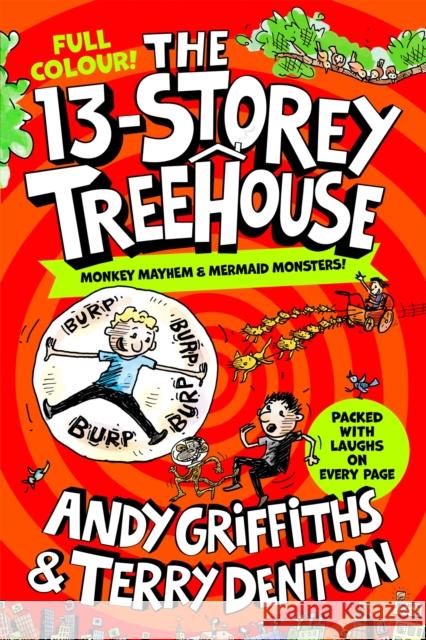 The 13-Storey Treehouse: Colour Edition Andy Griffiths 9781529074147 Pan Macmillan - książka