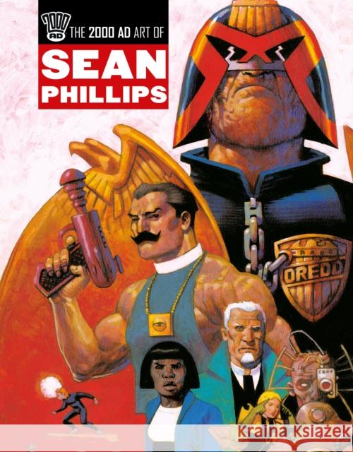 The 2000 AD Art Of Sean Phillips Dan Abnett 9781837865291 2 AD - książka