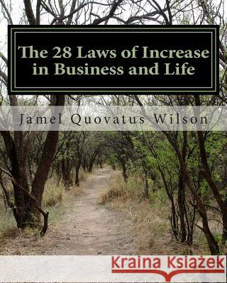 The 28 Laws of Increase in Business and Life: with Biblical references Wilson, Jamel Quovatus 9781494836238 Createspace - książka