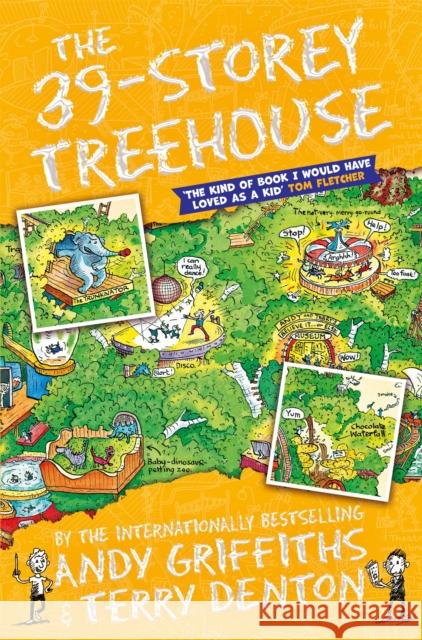 The 39-Storey Treehouse Andy Griffiths 9781447281580 Pan Macmillan - książka