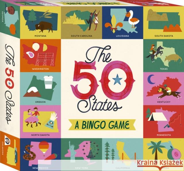 The 50 States Bingo Gabrielle Balkan 9780711290327 Frances Lincoln Publishers Ltd - książka