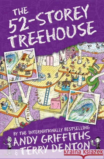 The 52-Storey Treehouse Griffiths Andy 9781447287575 Pan Macmillan - książka