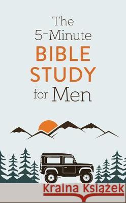 The 5-Minute Bible Study for Men David Sanford 9781643522746 Barbour Publishing - książka
