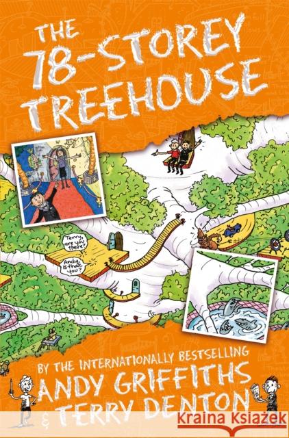 The 78-Storey Treehouse Griffiths, Andy 9781509833757 Pan Macmillan - książka