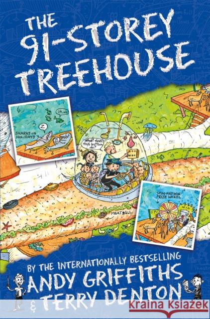 The 91-Storey Treehouse Griffiths, Andy 9781509839162 Pan Macmillan - książka
