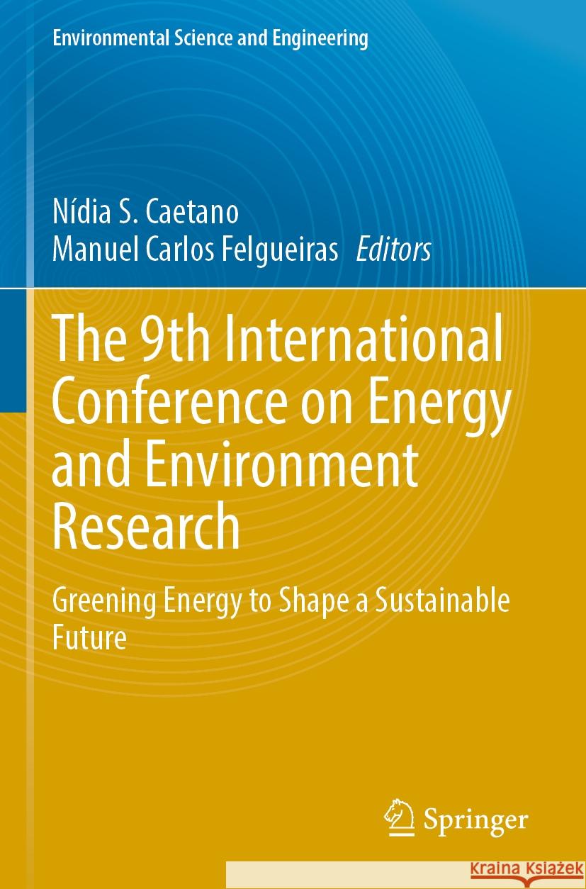 The 9th International Conference on Energy and Environment Research  9783031435614 Springer - książka