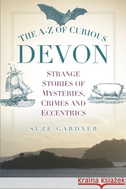 The A-Z of Curious Devon: Strange Stories of Mysteries, Crimes and Eccentrics Suze Gardner 9780750964043 The History Press - książka