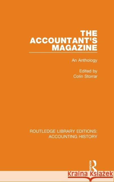 The Accountant's Magazine: An Anthology Colin Storrar 9780367533397 Routledge - książka