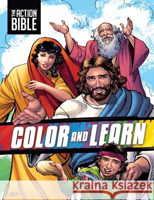 The Action Bible Color and Learn Sergio Cariello David C Cook 9780830788057 David C Cook - książka