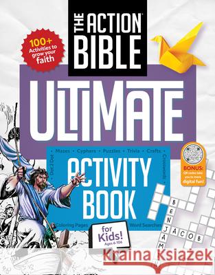The Action Bible Ultimate Activity Book for Kids Sergio Cariello 9780830788095 David C Cook - książka