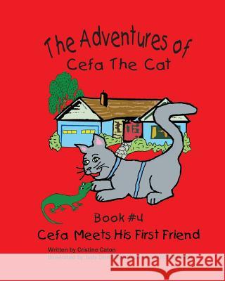 The Adventures of Cefa the Cat: Cefa Meets His First Friend Cristine Caton Judy Drmacich Ryan Cristine Caton 9781469968421 Createspace - książka