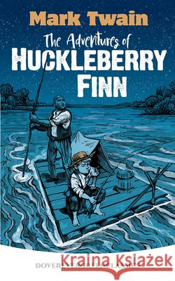The Adventures of Huckleberry Finn Mark Twain 9780486828817 Dover Publications - książka