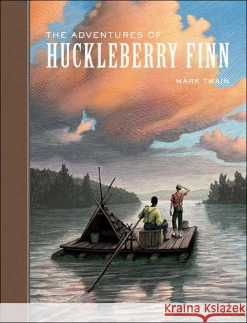 The Adventures of Huckleberry Finn Mark Twain Scott McKowen 9781402726002 Sterling Publishing - książka