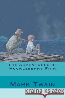The Adventures of Huckleberry Finn Mark Twain Jv Editors 9781979078375 Createspace Independent Publishing Platform - książka