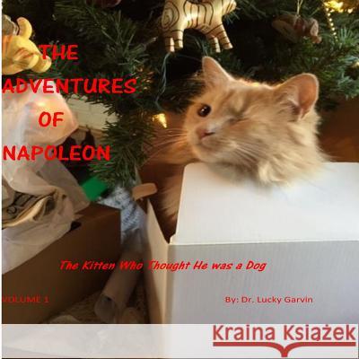 The Adventures of Napoleon: The Kitten Who Thought He Was a Dog Lucky Garvin 9781518854859 Createspace Independent Publishing Platform - książka