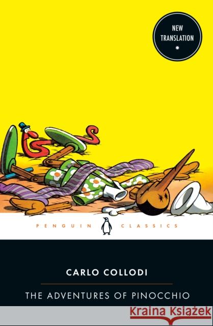 The Adventures of Pinocchio Carlo Collodi John Hooper Anna Kraczyna 9780143136095 Penguin Books Ltd - książka