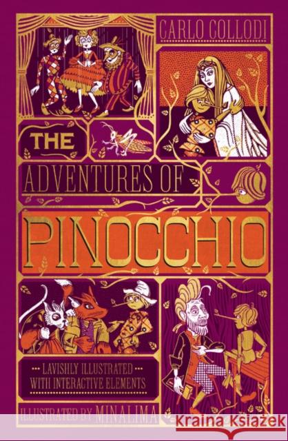 The Adventures of Pinocchio (MinaLima Edition): (Ilustrated with Interactive Elements) Carlo Collodi 9780062905277 HarperCollins Publishers Inc - książka