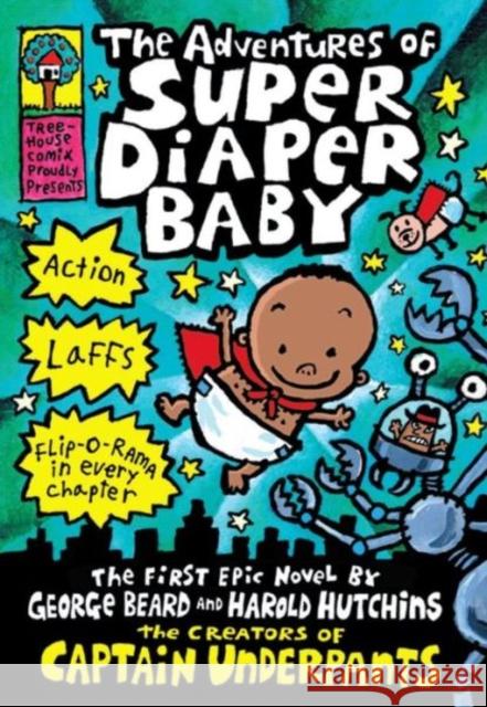 The Adventures of Super Diaper Baby Dav Pilkey, Dav Pilkey 9781407147918 Scholastic - książka