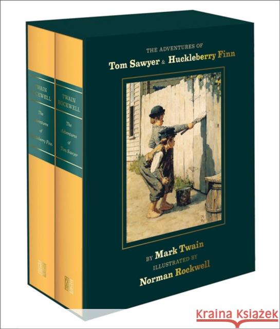 The Adventures of Tom Sawyer and Huckleberry Finn Mark Twain 9780789213679 Abbeville Press Inc.,U.S. - książka